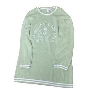 🌷 Sincerely Jules 🌷 NWT Light Mint Green Knit Tunic Pickleball Sweater Dress